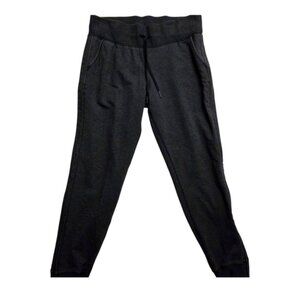 Lululemon Jogger Sweatpants Heathered Charcoal Grey Size 8